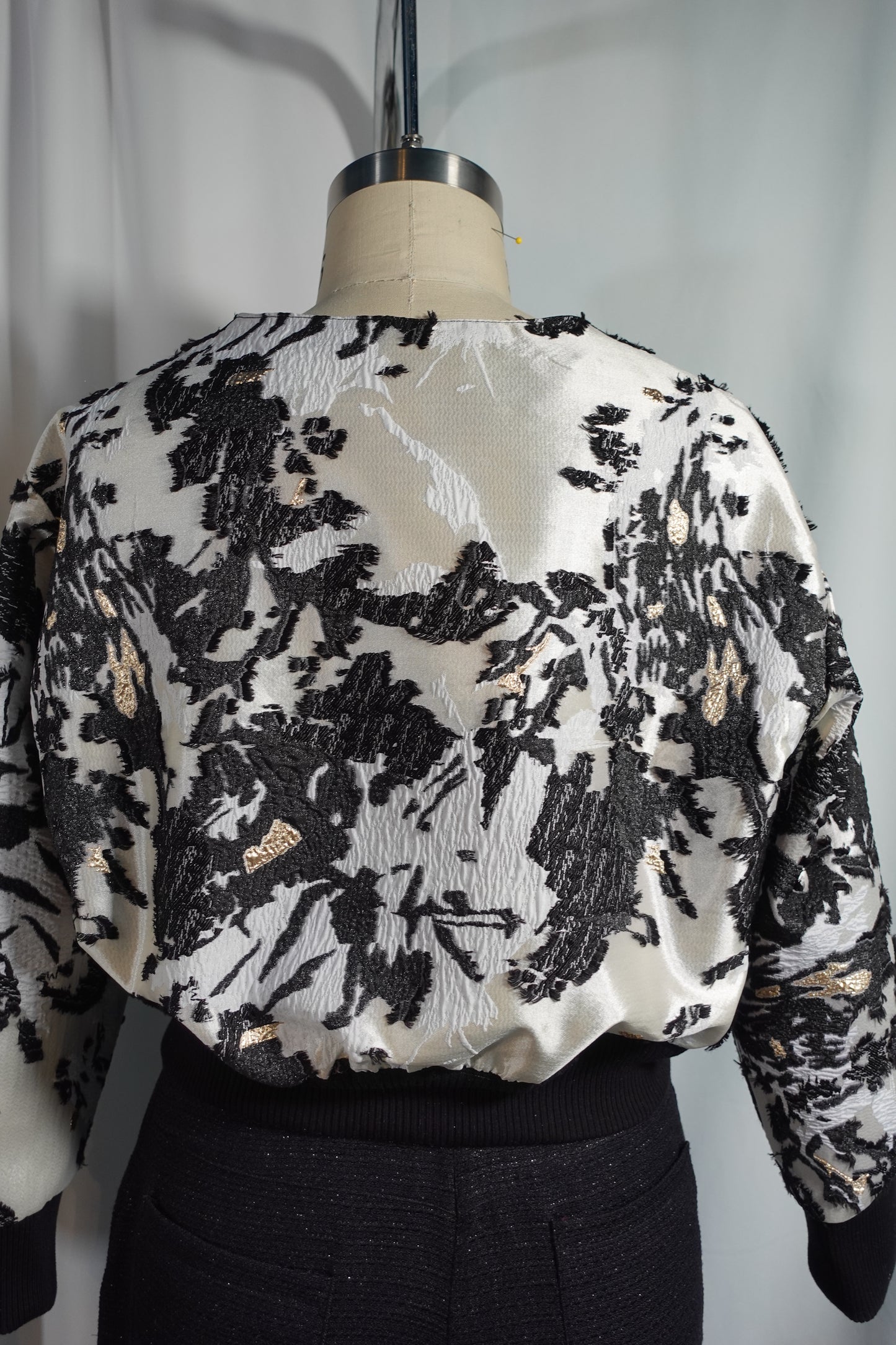 Brocade Bomber Jacket